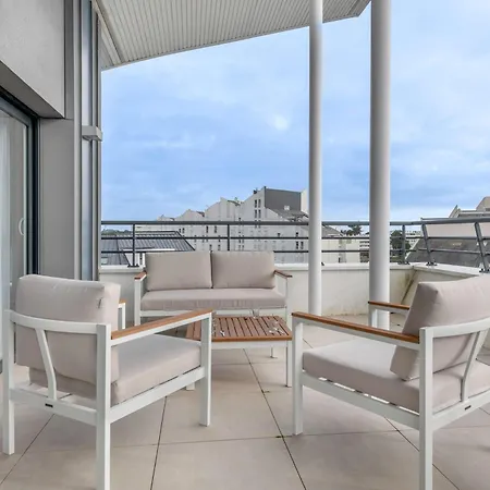 Appartement Sejour Avec Terrasses A 150m Du Port Du Pouliguen *